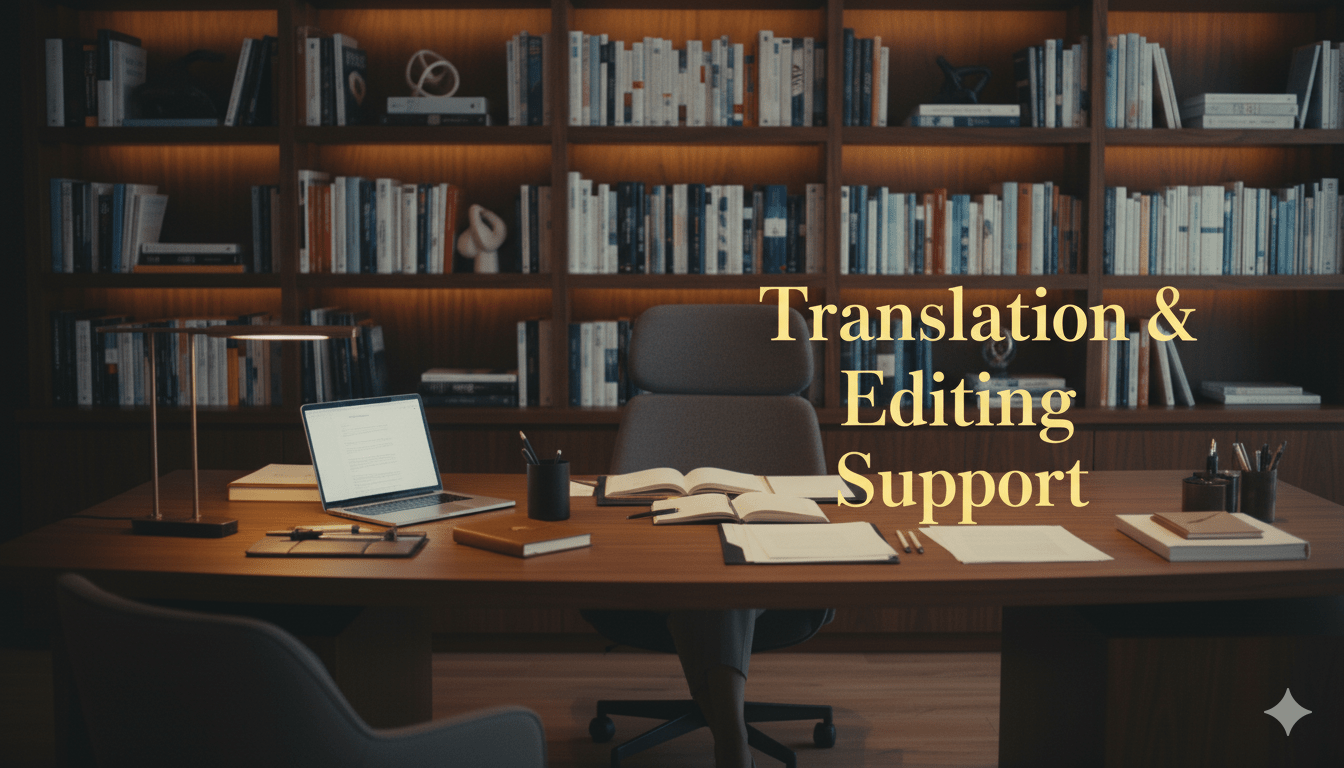 Translation & Editing Support