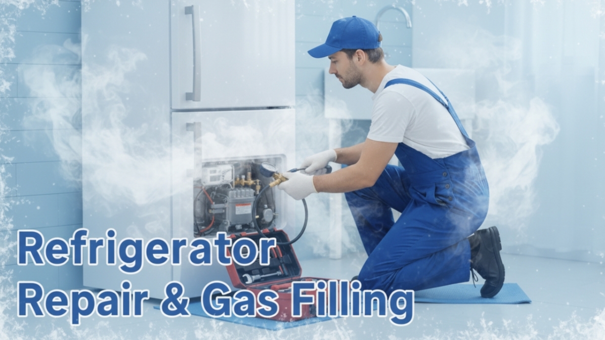 Refrigerator Repair & Gas Filling