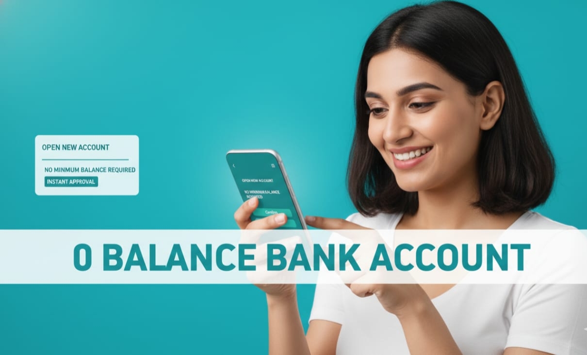 0 Balance Bank Accounts