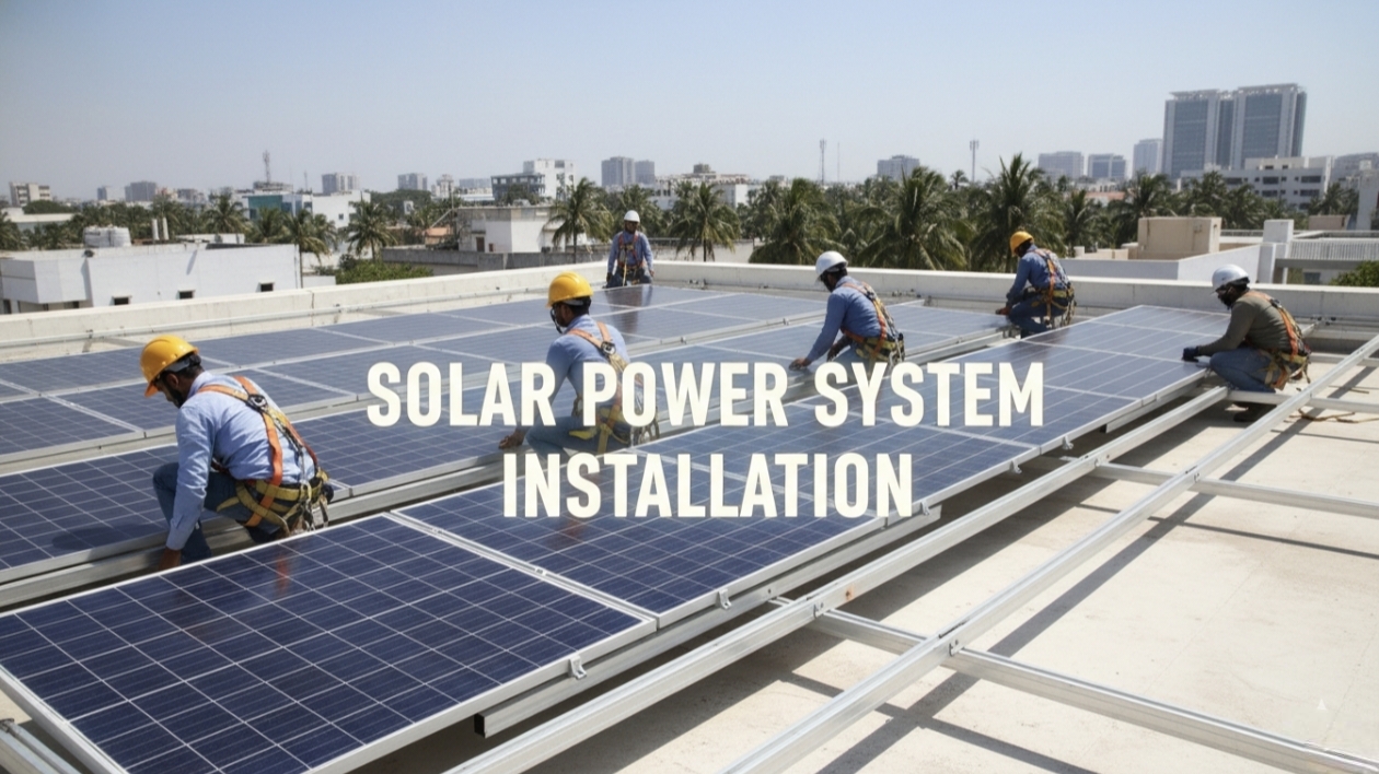 Solar Power System Installation