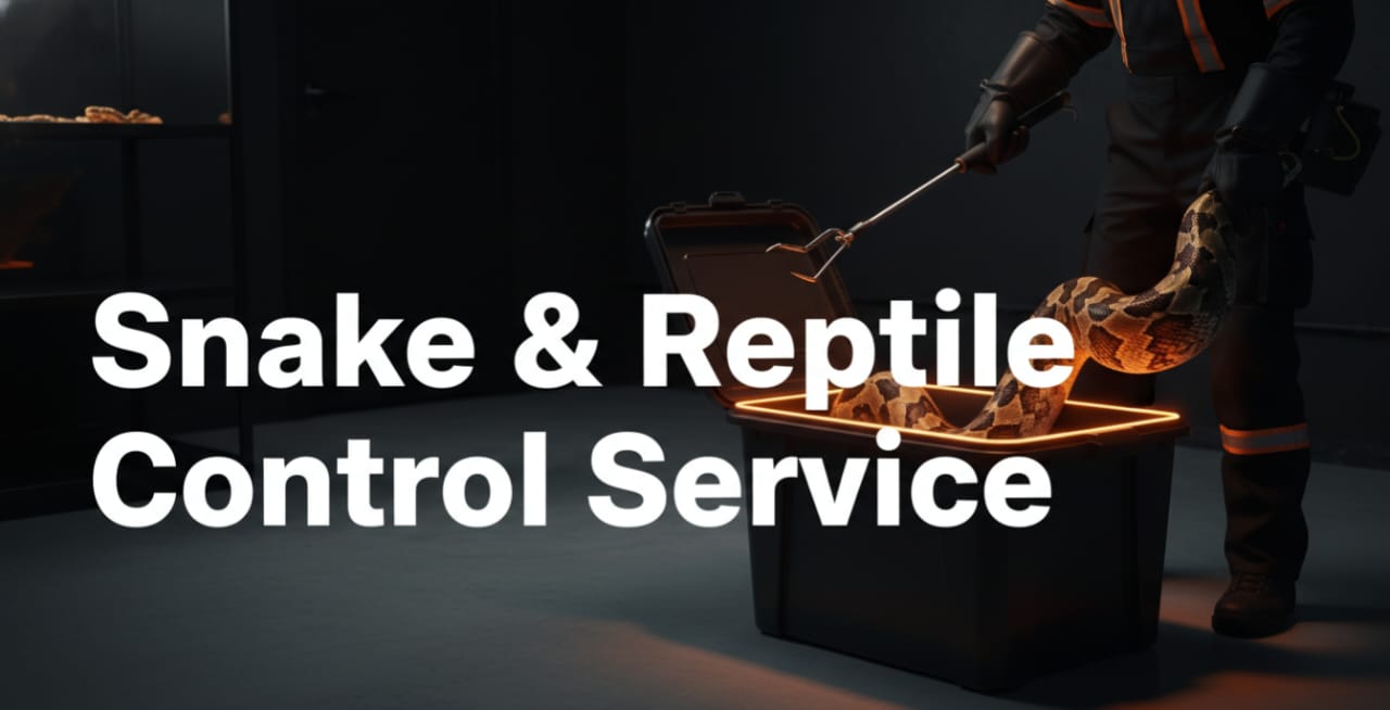 Snake & Reptile Control Service